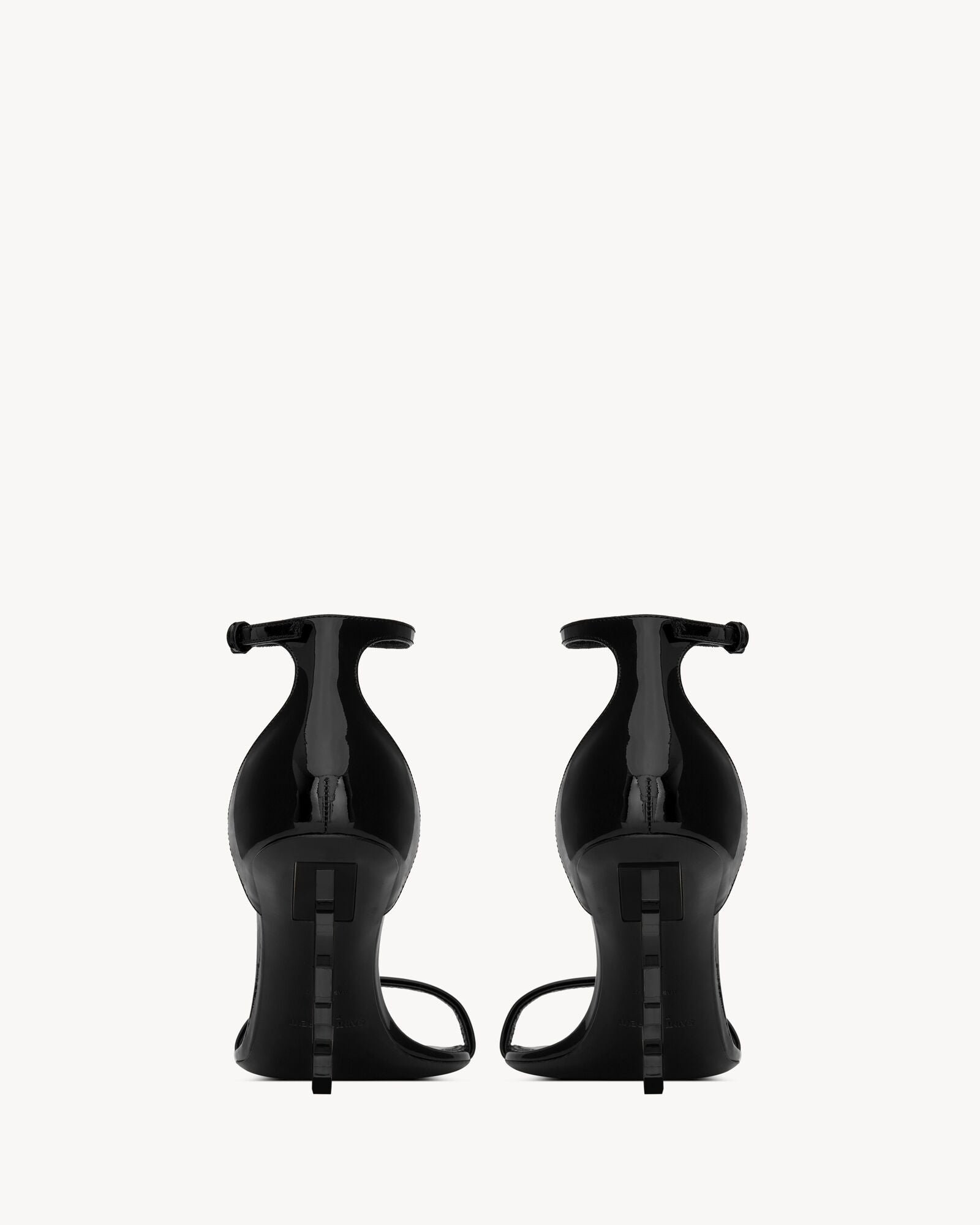 YSL heel black